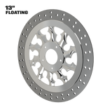 Warlord 13" Floating Rotor in Black