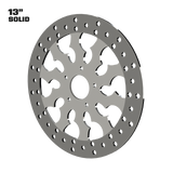 Warlord 13" Solid Rotor in Black