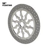Warlord 18" Floating Rotor in Black