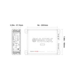 DB Drive WDX1KG2 : 1000W Class D WDX Monoblock Amplifier