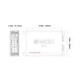 DB Drive WDX300.4G2 : Class A/B WDX 4 Channel Amplifier