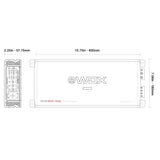 DB Drive WDX800.4G2 : Class A/B WDX 4 Channel Amplifier