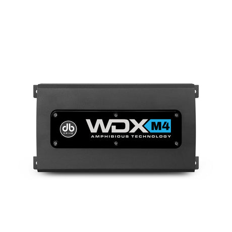 DB Drive WDX M4 : IPX6 Rated Marine 4-Channel Class D Amplifier