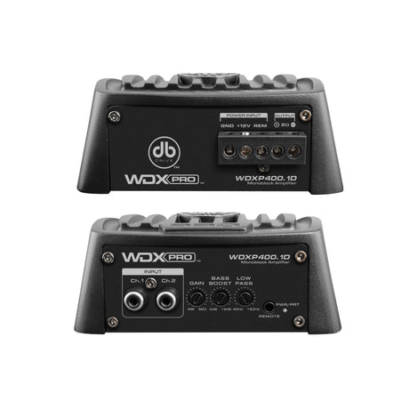 DB Drive WDX P400.1D : CLASS D MONO MINI POWERSPORTS AMPLIFIER