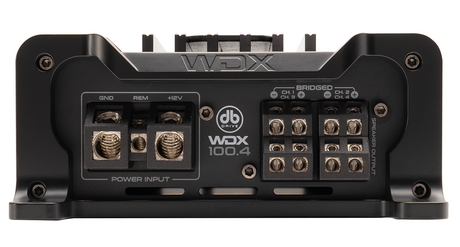 DB Drive WDX100.4 : 4-Channel Class D Amplifier