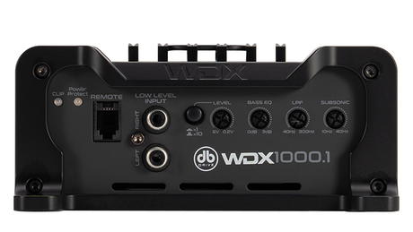 DB Drive WDX1000.1 : Mono Class D Amplifier