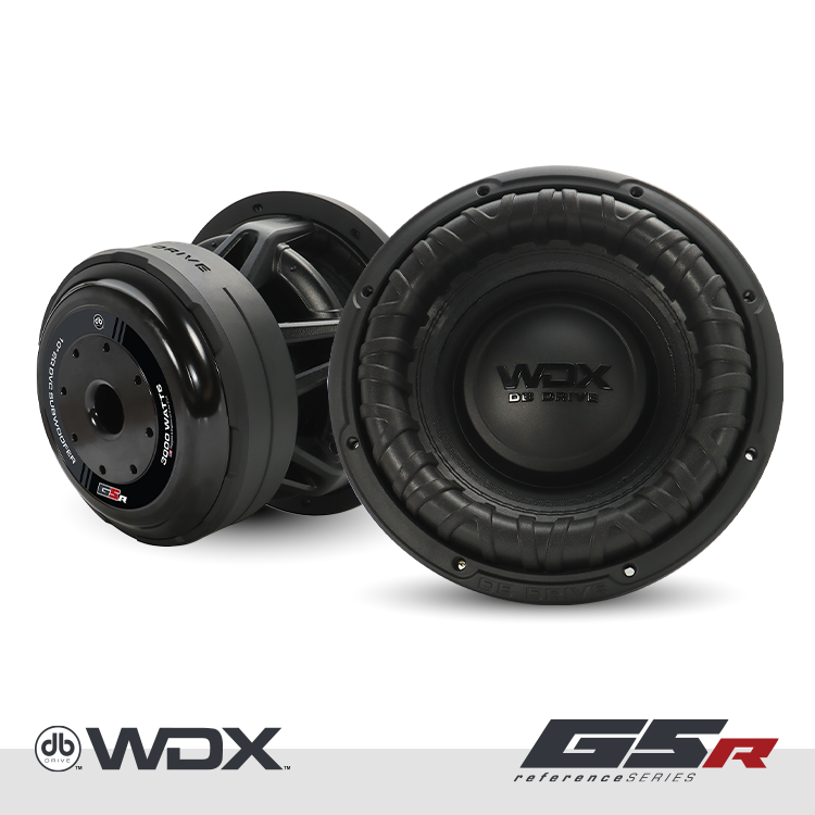 DB Drive WDX10G5R.2 : 10 in. Dual 2-Ohm Subwoofer