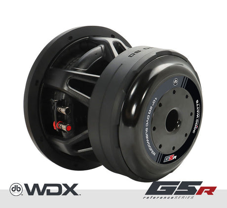 DB Drive WDX10G5R.4 : 10 in. Dual 4-Ohm Subwoofer