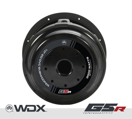 DB Drive WDX10G5R.2 : 10 in. Dual 2-Ohm Subwoofer
