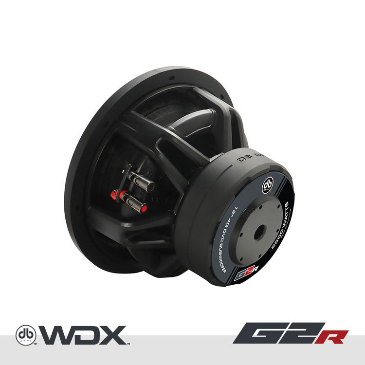 DB Drive WDX12G2R.2 : 12 in. Dual 2-Ohm Subwoofer