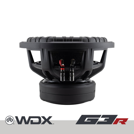 DB Drive WDX12G3R.4 : 12 in. Dual 4-Ohm Subwoofer
