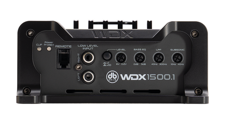 DB Drive WDX1500.1 : Mono Class D Amplifier