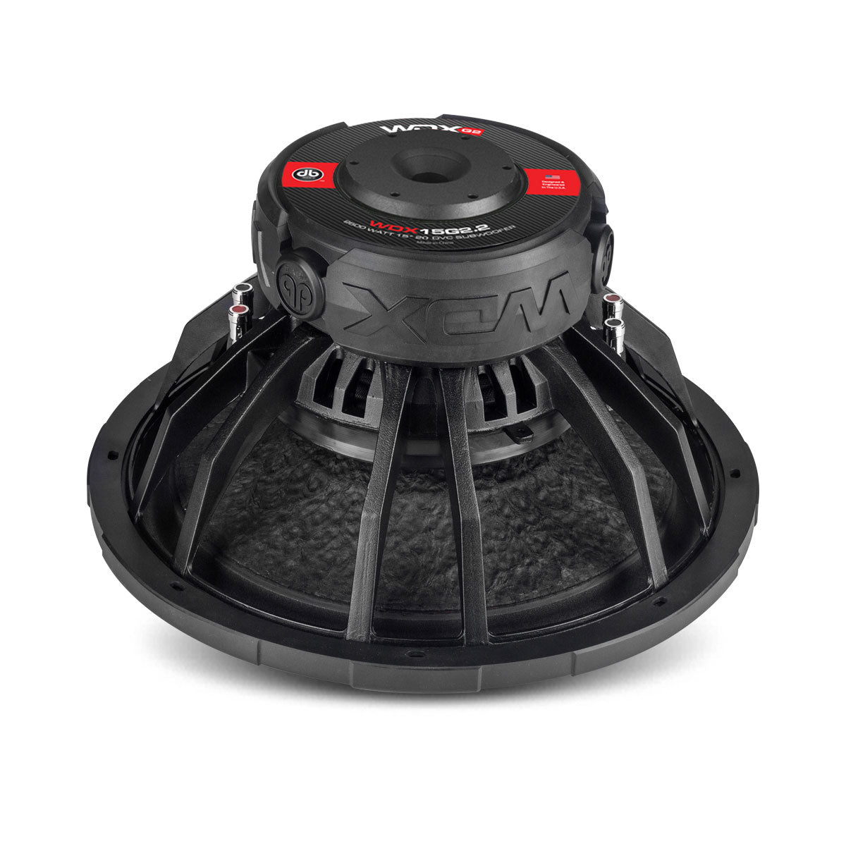 DB Drive WDX15G2.2 : 15" Dual 2-Ohm Subwoofer