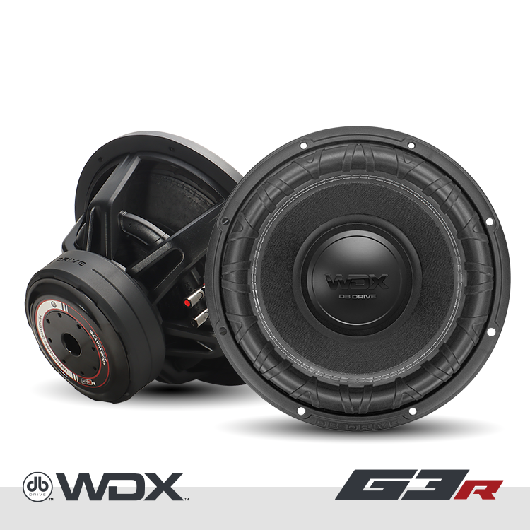 DB Drive WDX15G3R.4 : 15 in. Dual 4-Ohm Subwoofer