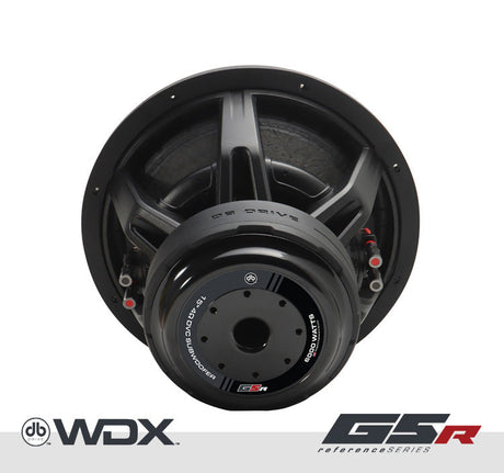 DB Drive WDX15G5R.2 : 15 in. Dual 2-Ohm Subwoofer