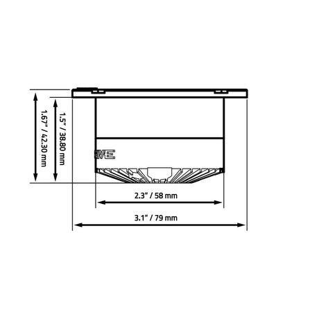 DB Drive WDX1NTW : 1.25" High Output NEO Tweeter (1 Pair)