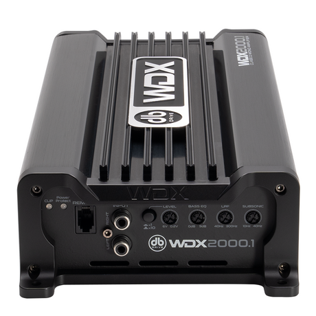 DB Drive WDX2000.1 : Mono Class D Amplifier
