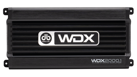 DB Drive WDX2000.1 : Mono Class D Amplifier