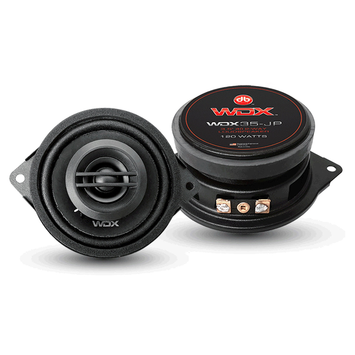 DB Drive WDX35-JP : 3.5" 2-Way Loudspeakers (Jeep OEM Fit) (1 Pair)