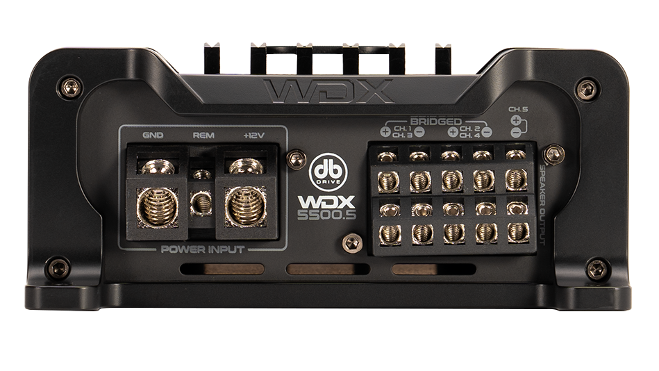DB Drive WDX5500.5 : 5-Channel Class D Amplifier