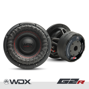 DB Drive WDX6.5G2R.4 : 6.5 in. Dual 4-Ohm Subwoofer