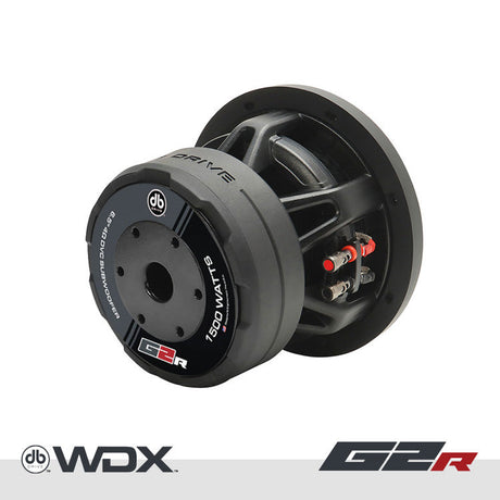 DB Drive WDX6.5G2R.2 : 6.5 in. Dual 2-Ohm Subwoofer