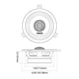 DB Drive WDX65-JP : 6.5" 2-Way Jeep Loudspeakers (1 Pair)