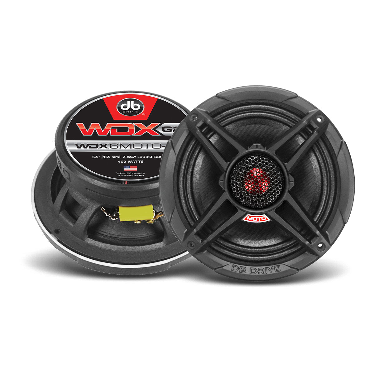 DB Drive WDX6MOTO-G2 : 6.5" Moto 2-Way Loudspeakers (1 Pair)