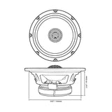 DB Drive WDX6MOTO : 6.5" Moto 2-Way Loudspeakers (1 Pair)