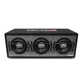 DB Drive WDX8-3BC : Triple 8" WDX Subwoofer Bass Crate Enclosure
