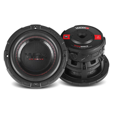 DB Drive WDX8G2.2 : 8" Dual 2-Ohm Subwoofer