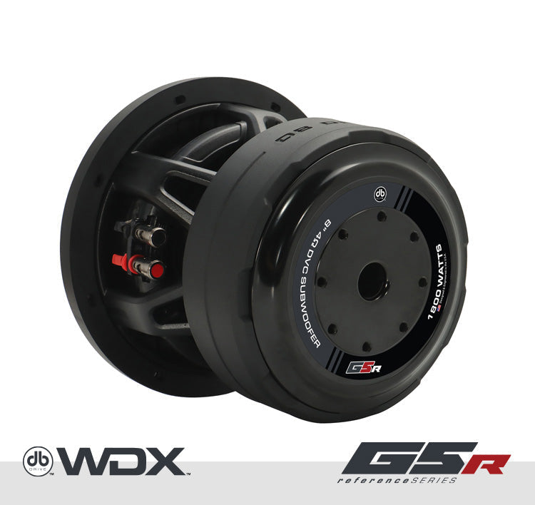 DB Drive WDX8G5R.4 : 8 in. Dual 4-Ohm Subwoofer