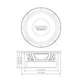 DB Drive WDX8MB8 : WDX 8 Series 8" PRO Audio Midbass