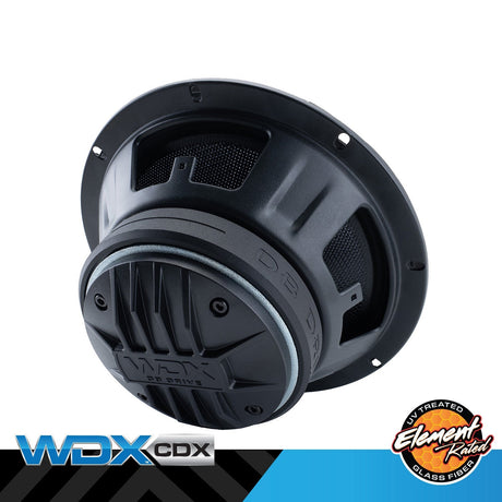 DB Drive WDX8MOTO-CDX : 8" 2-Way Loudspeaker W/Rear Mounted Comp. Driver w/glass fiber element rated cone (1 Pair)