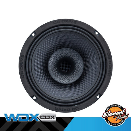 DB Drive WDX8MOTO-CDX : 8" 2-Way Loudspeaker W/Rear Mounted Comp. Driver w/glass fiber element rated cone (1 Pair)