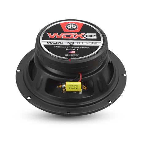 DB Drive WDX8MOTO-G2 : 8" Moto 2-Way Motorcycle Loudspeakers (1 Pair)