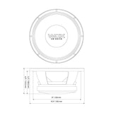 DB Drive WDX9MB10 : WDX 9 Series 10" PRO Audio Midbass