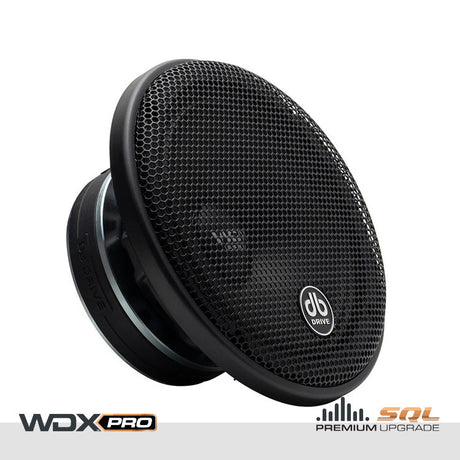 DB Drive WDX P65C3 : WDX PRO 6.5" 3-Way Component Loudspeaker