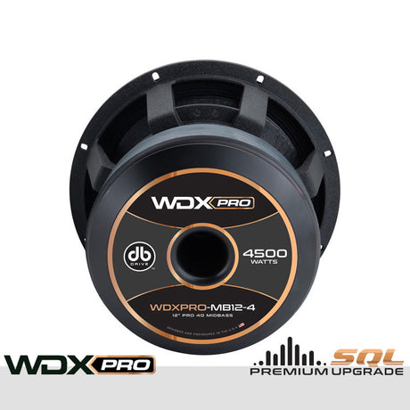 DB Drive WDXPRO-MB12-4 : 12" PRO Series Midbass