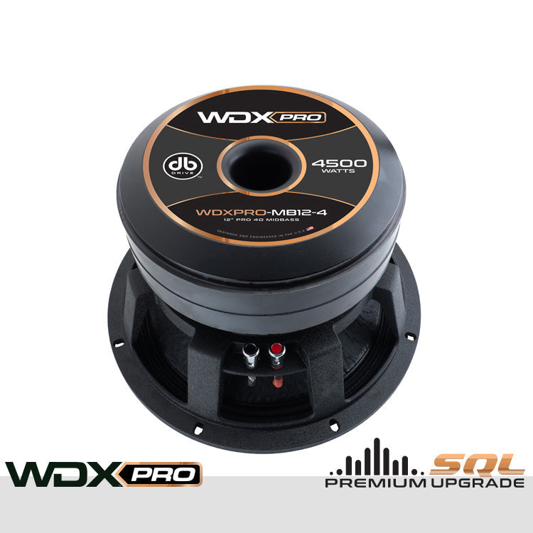 DB Drive WDXPRO-MB12-4 : 12" PRO Series Midbass