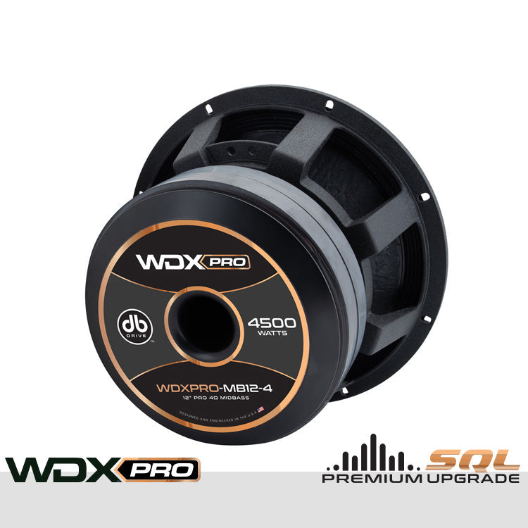 DB Drive WDXPRO-MB12-4 : 12" PRO Series Midbass