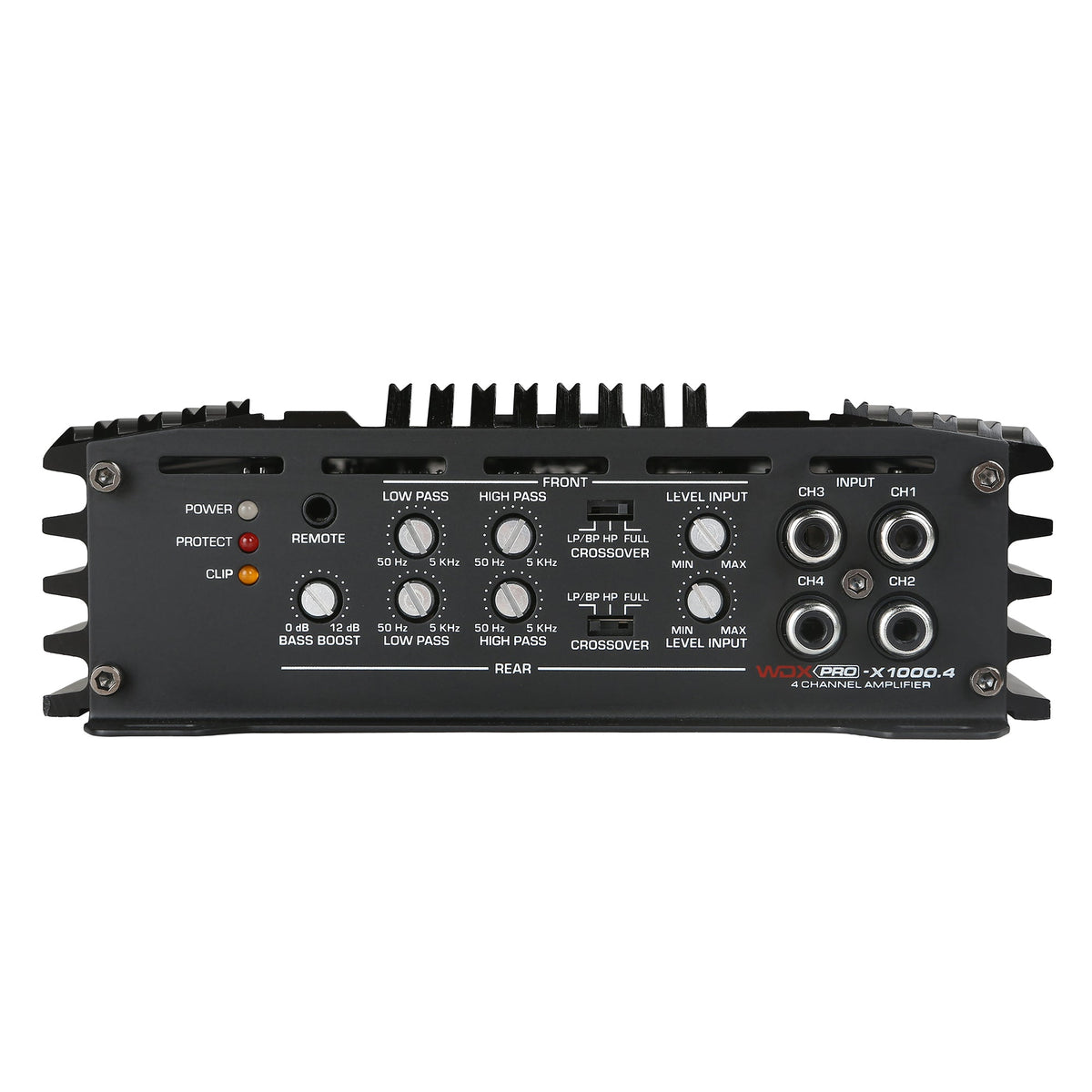 DB Drive WDX PRO-X1000.4 : WDX PRO-X 4 x 200W, 4-channel amplifier