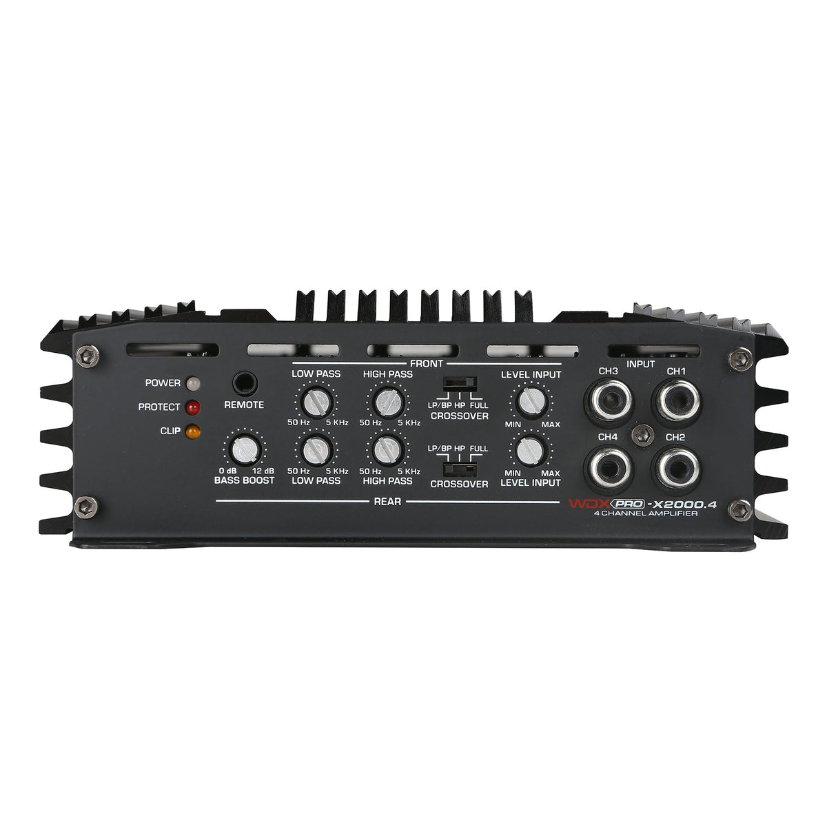 DB Drive WDX PRO-X2000.4 : WDX PRO-X 4 x 300W, 4-channel amplifier