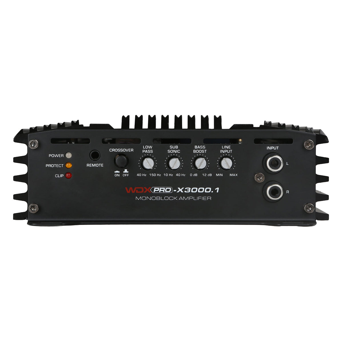 DB Drive WDX PRO-X3000.1 : WDX PRO-X 1 x 3000W Class D Mono amplifier