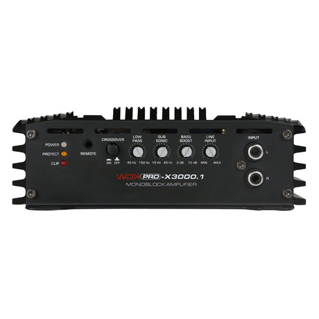 DB Drive WDX PRO-X3000.1 : WDX PRO-X 1 x 3000W Class D Mono amplifier