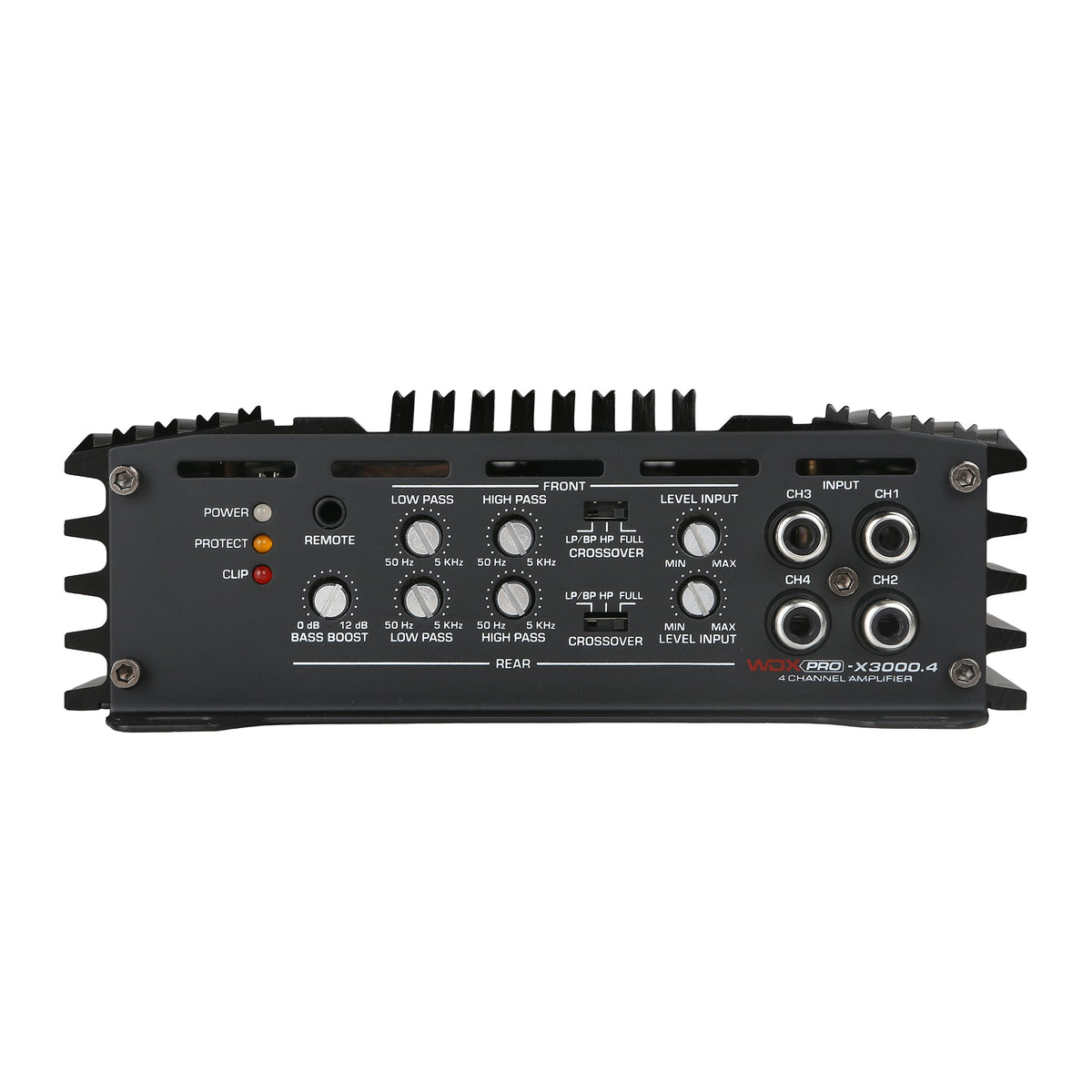 DB Drive WDX PRO-X3000.4 : WDX PRO-X 4 x 500W, 4-channel amplifier