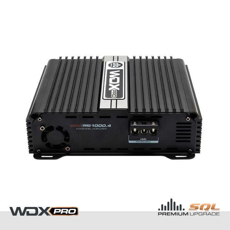 DB Drive WDX PRO1000.4 : 4-Channel Full-Range Class D Amplifier