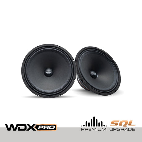 DB Drive WDXPRO4/8.8S: 8" Wide Freq Range-ProAudio midrange 1.2in KSV VC papercone w/cloth surround, Ferrite (Single)