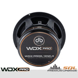 DB Drive WDXPRO8/6NC.4 : 6.5" Neo-Charged PRO Audio Midbass (1 Pair)