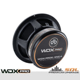 DB Drive WDXPRO8/6NC.4 : 6.5" Neo-Charged PRO Audio Midbass (1 Pair)